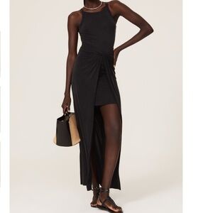 ALL SAINTS DRESS Black Sleeveless